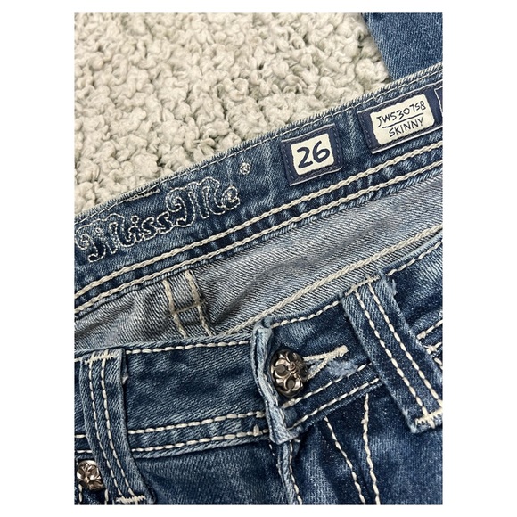 Miss Me Skinny Jeans #829090F - Picture 4 of 6